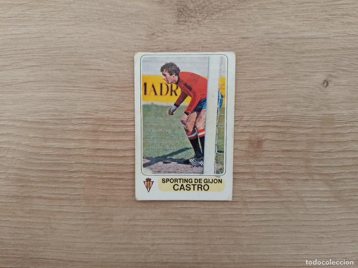 Figurine di Calcio: CROMO PACOSA FUTBOL EN ACCION CASTRO SPORTING DESPEGADO 1978 1979 78 79 D626