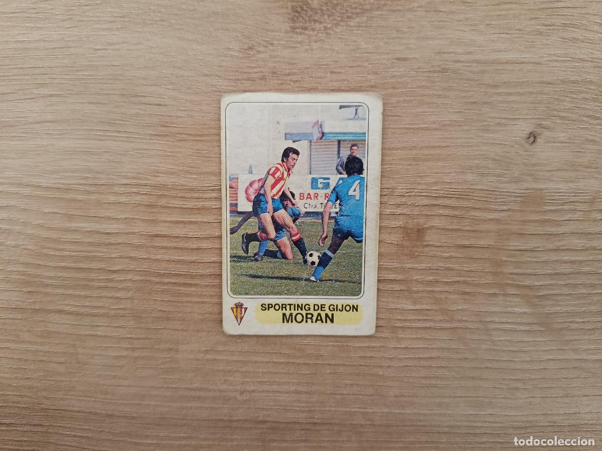 Cromos de F&uacute;tbol: CROMO PACOSA FUTBOL EN ACCION MORAN SPORTING SIN PEGAR NUNCA PEGADO 1978 1979 78 79 D626