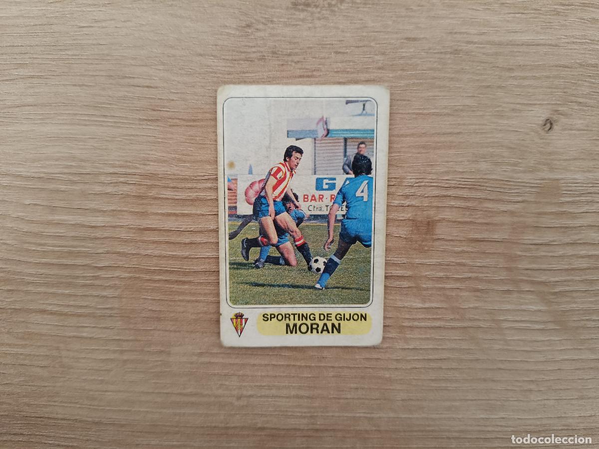 Cromos de F&uacute;tbol: CROMO PACOSA FUTBOL EN ACCION MORAN SPORTING SIN PEGAR NUNCA PEGADO 1978 1979 78 79 D626