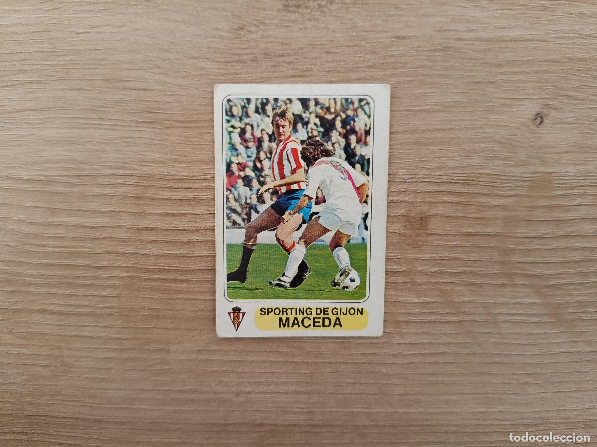 Cromos de F&uacute;tbol: CROMO PACOSA FUTBOL EN ACCION MACEDA SPORTING SIN PEGAR NUNCA PEGADO 1978 1979 78 79 D626
