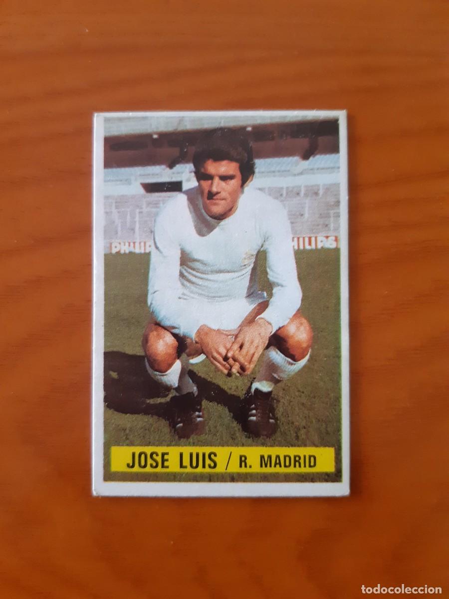 Cromos de F&uacute;tbol: Jos&eacute; Lu&iacute;s (Real Madrid) Liga 74-75 ESTE. Nunca pegado, sin pegar