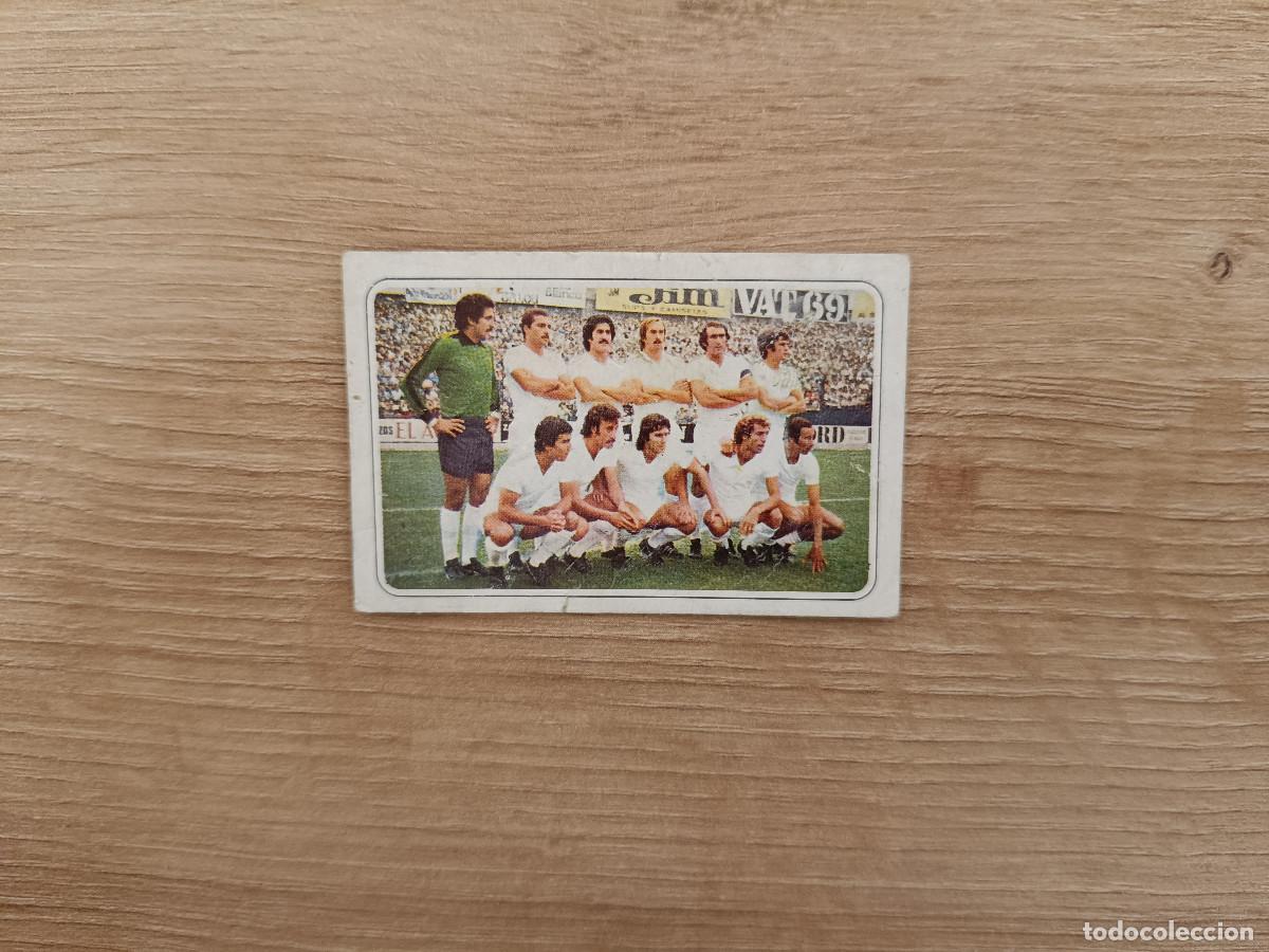 Cromos de F&uacute;tbol: CROMO PACOSA FUTBOL EN ACCION ALINEACION REAL MADRID DESPEGADO 1978 1979 78 79 D626