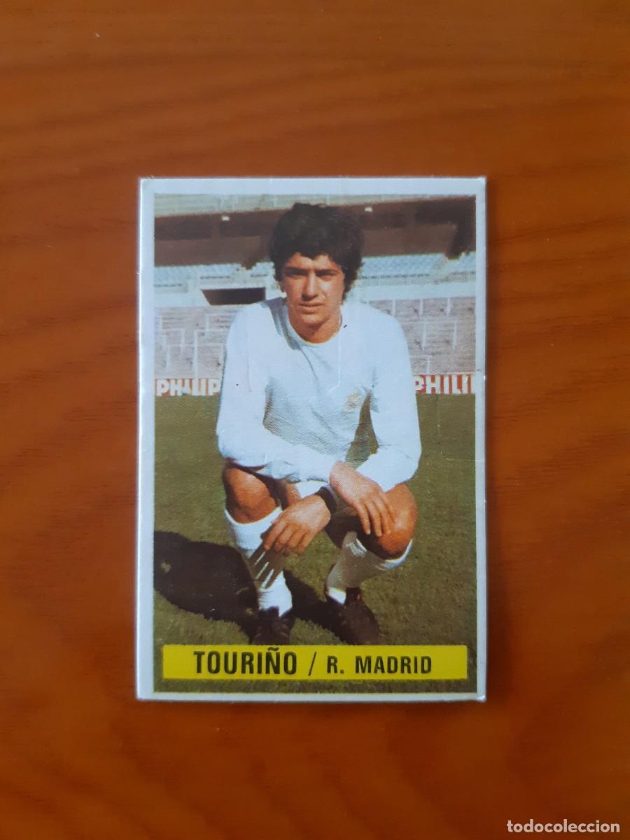 Cromos de F&uacute;tbol: Touri&ntilde;o (Real Madrid) Liga 74-75 ESTE. Nunca pegado, sin pegar