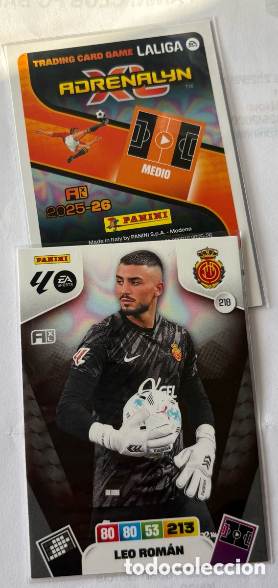 Cromos de F&uacute;tbol: ADRENALYN XL 25-26 MALLORCA 218