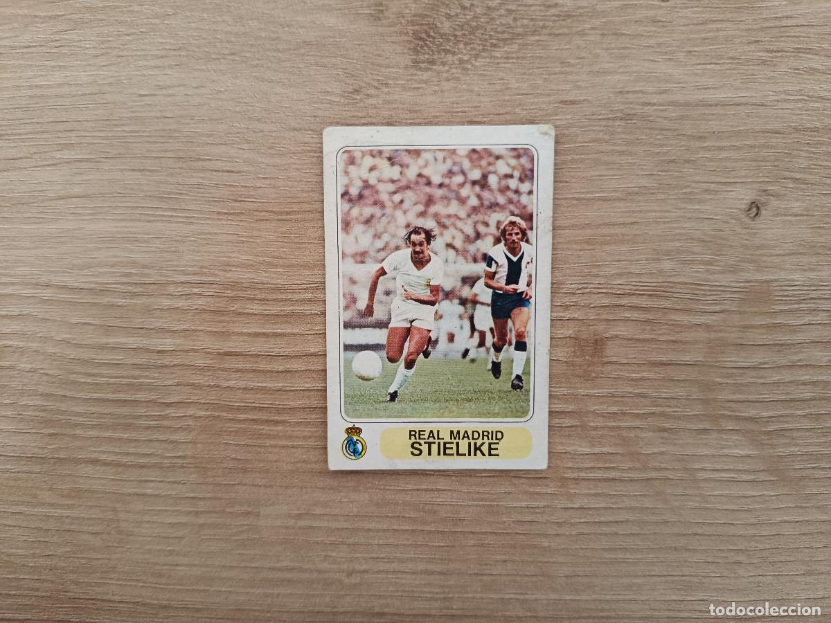 Cromos de F&uacute;tbol: CROMO PACOSA FUTBOL EN ACCION STIELIKE REAL MADRID DESPEGADO 1978 1979 78 79 D626