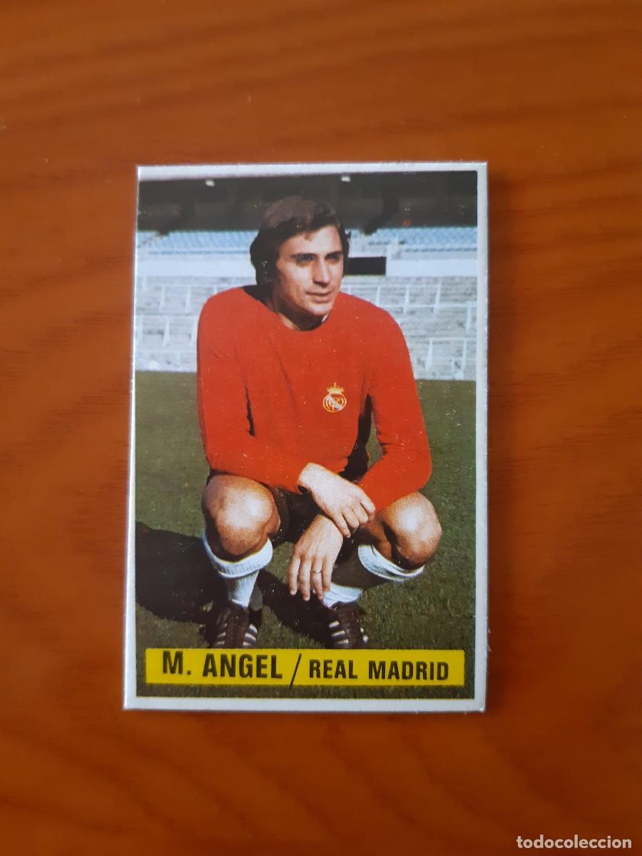 Cromos de F&uacute;tbol: Miguel &Aacute;ngel (Real Madrid) Liga 74-75 ESTE. Nunca pegado, sin pegar