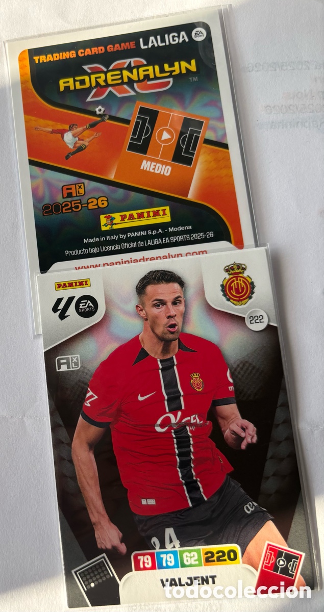 Cartes &agrave; collectionner de Football: ADRENALYN 25-26 XL MALLORCA 222