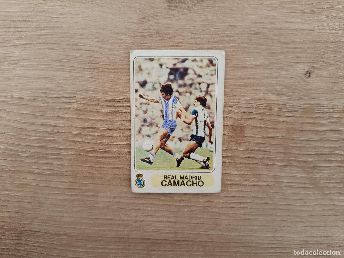 Cartes &agrave; collectionner de Football: CROMO PACOSA FUTBOL EN ACCION CAMACHO REAL MADRID SIN PEGAR NUNCA PEGADO 1978 1979 78 79 D626