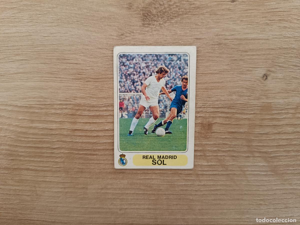 Cartes &agrave; collectionner de Football: CROMO PACOSA FUTBOL EN ACCION SOL REAL MADRID DESPEGADO 1978 1979 78 79 D626