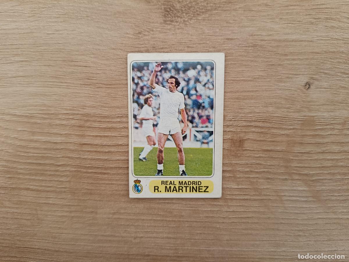 Figurine di Calcio: CROMO PACOSA FUTBOL EN ACCION MARTINEZ REAL MADRID SIN PEGAR NUNCA PEGADO 1978 1979 78 79 D626