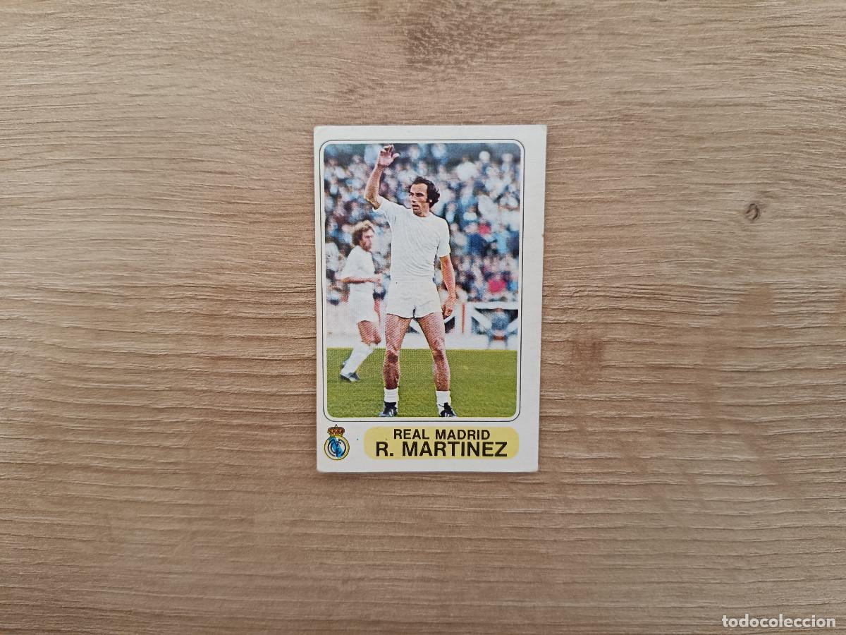 Cromos de F&uacute;tbol: CROMO PACOSA FUTBOL EN ACCION MARTINEZ REAL MADRID SIN PEGAR NUNCA PEGADO 1978 1979 78 79 D626