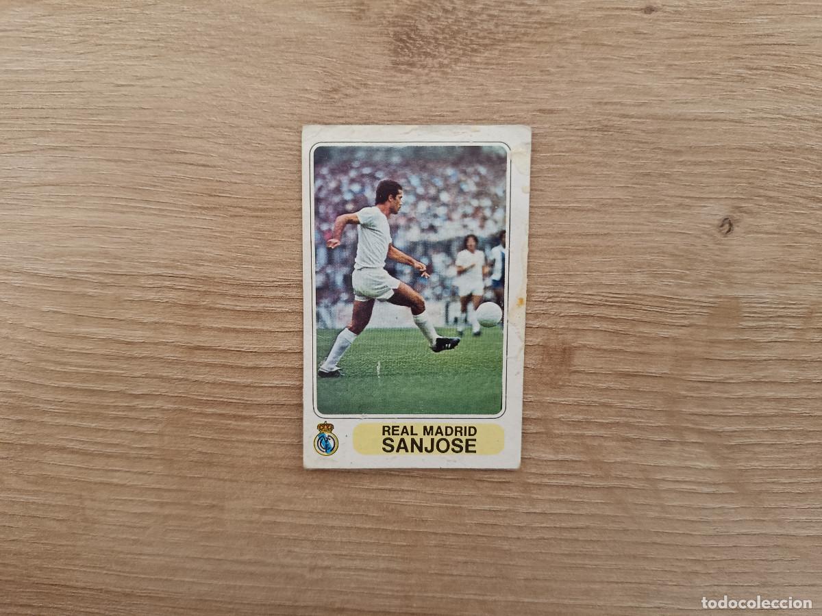 Cromos de F&uacute;tbol: CROMO PACOSA FUTBOL EN ACCION SANJOSE REAL MADRID DESPEGADO 1978 1979 78 79 D626