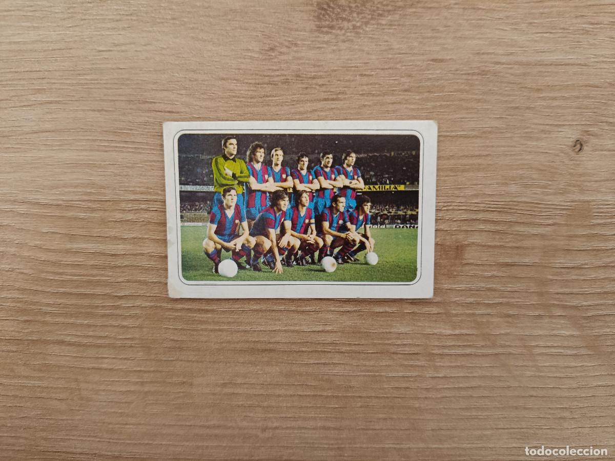 Cromos de F&uacute;tbol: CROMO PACOSA FUTBOL EN ACCION ALINEACION BARCELONA SIN PEGAR NUNCA PEGADO 1978 1979 78 79 D626