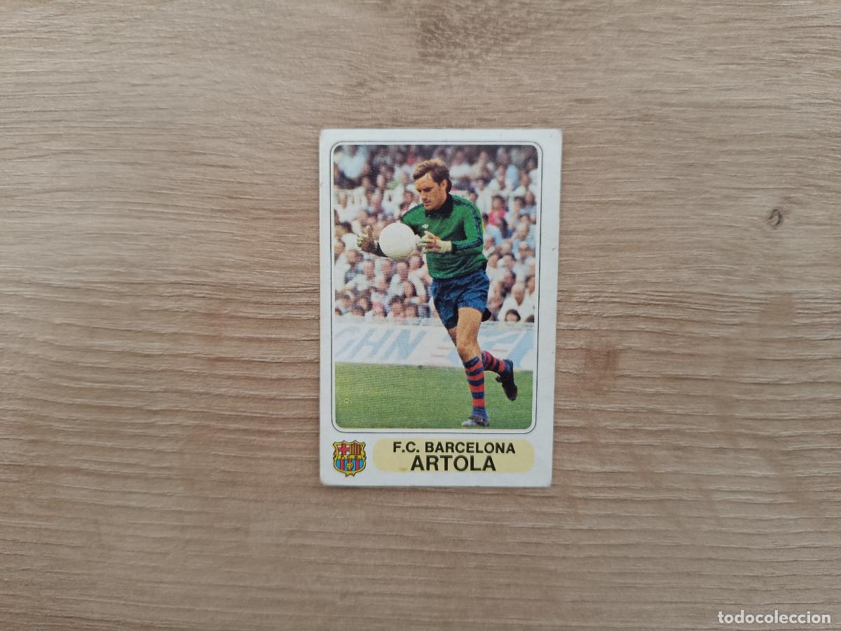 Cromos de F&uacute;tbol: CROMO PACOSA FUTBOL EN ACCION ARTOLA BARCELONA SIN PEGAR NUNCA PEGADO 1978 1979 78 79 D626