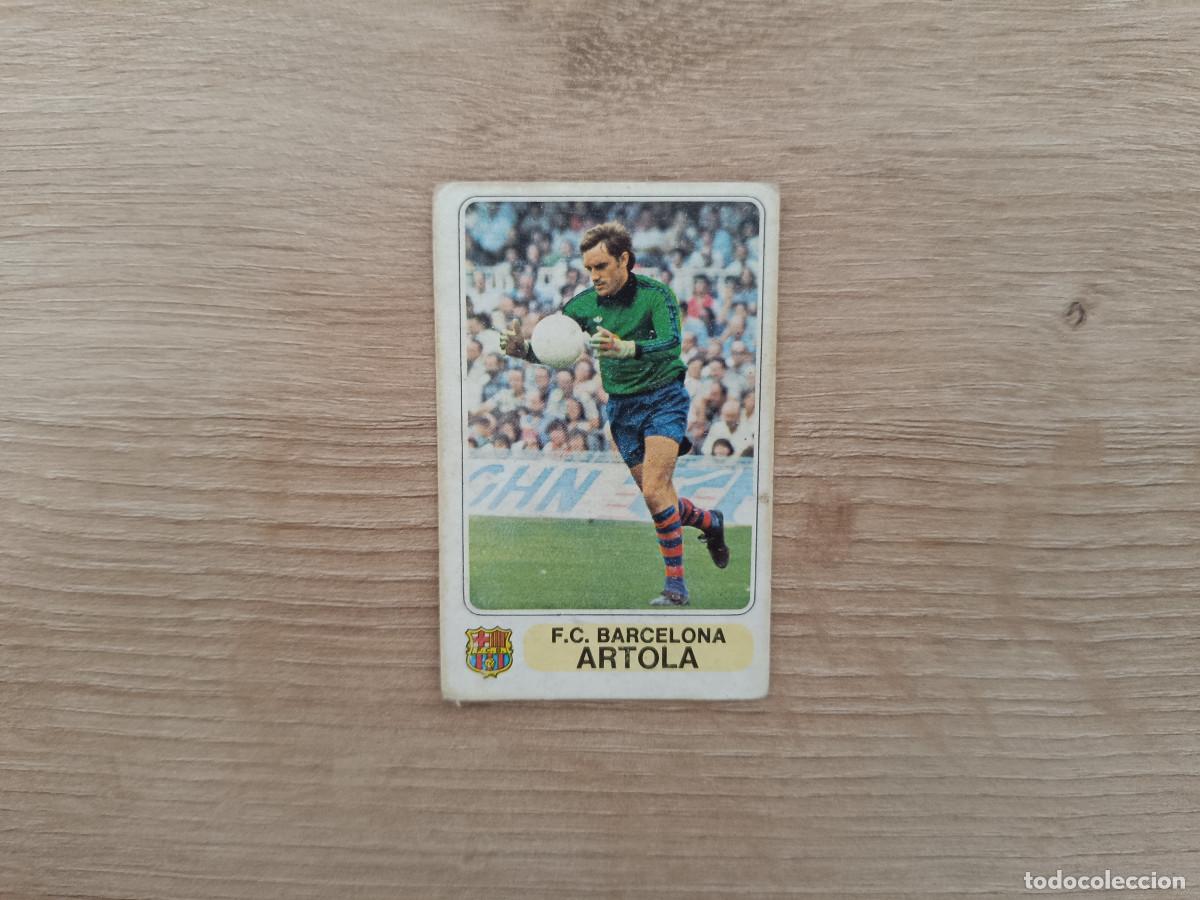 Cromos de F&uacute;tbol: CROMO PACOSA FUTBOL EN ACCION ARTOLA BARCELONA SIN PEGAR NUNCA PEGADO 1978 1979 78 79 D626