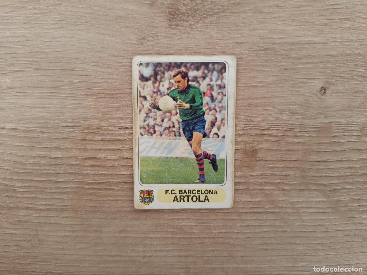 Cromos de F&uacute;tbol: CROMO PACOSA FUTBOL EN ACCION ARTOLA BARCELONA SIN PEGAR NUNCA PEGADO 1978 1979 78 79 D626
