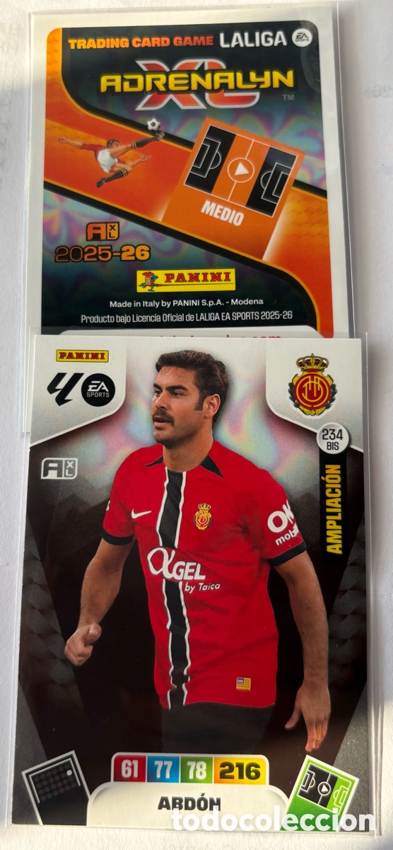 Cromos de F&uacute;tbol: Adrenalyn 25-26 MALLORCA 234Bis