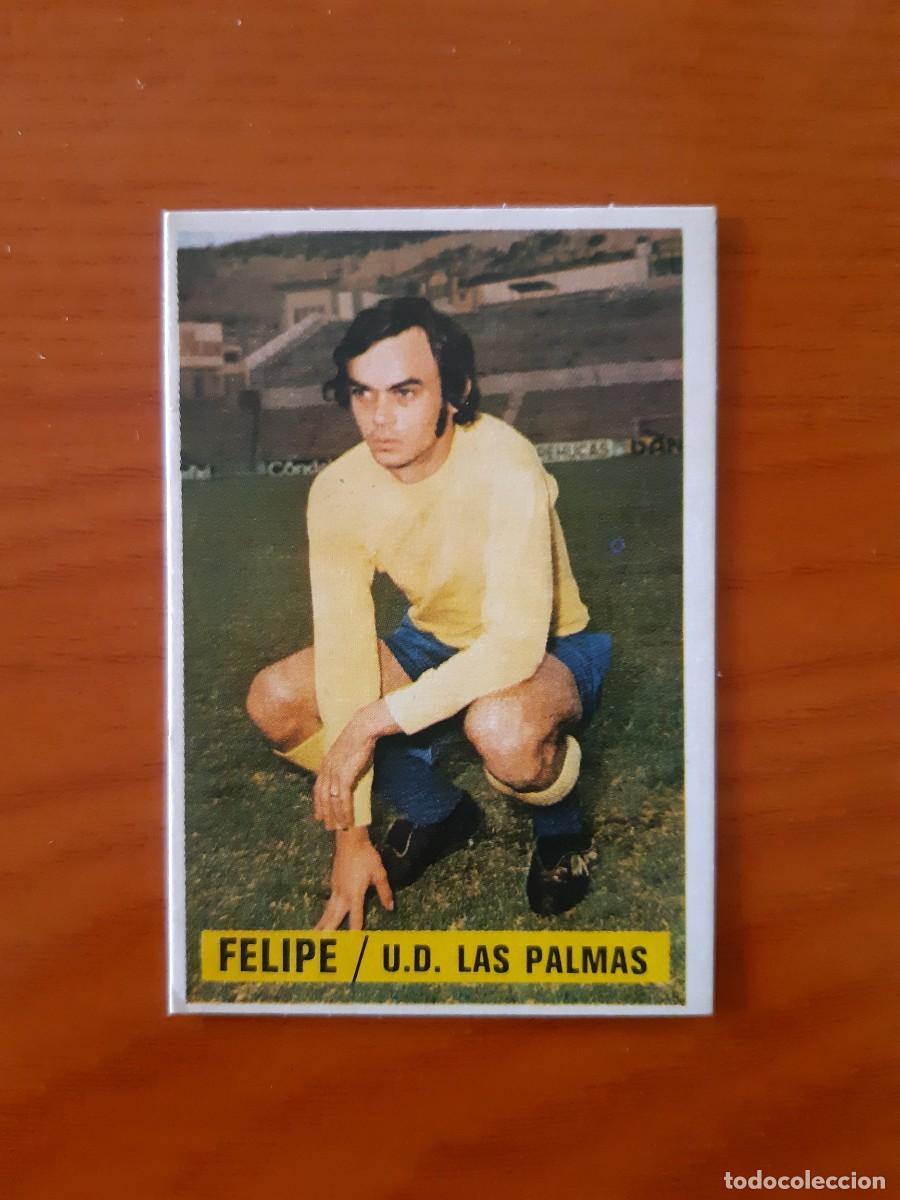 Cromos de F&uacute;tbol: Felipe (Las Palmas) Liga 74-75 ESTE. Nunca pegado, sin pegar