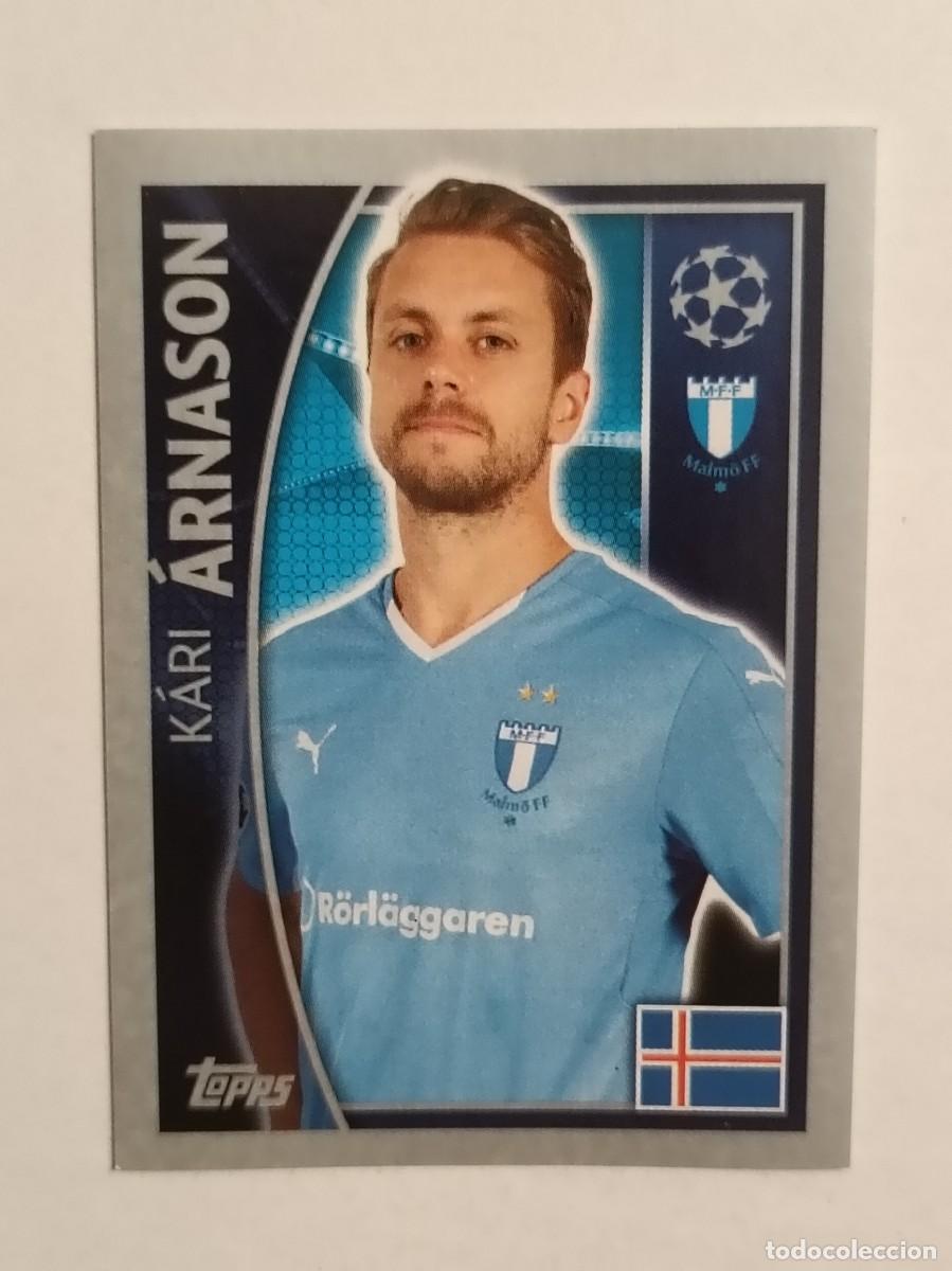 Cromos de F&uacute;tbol: #66 ARNASON (MALMO) UEFA CHAMPIONS LEAGUE 2015/2016 TOPPS