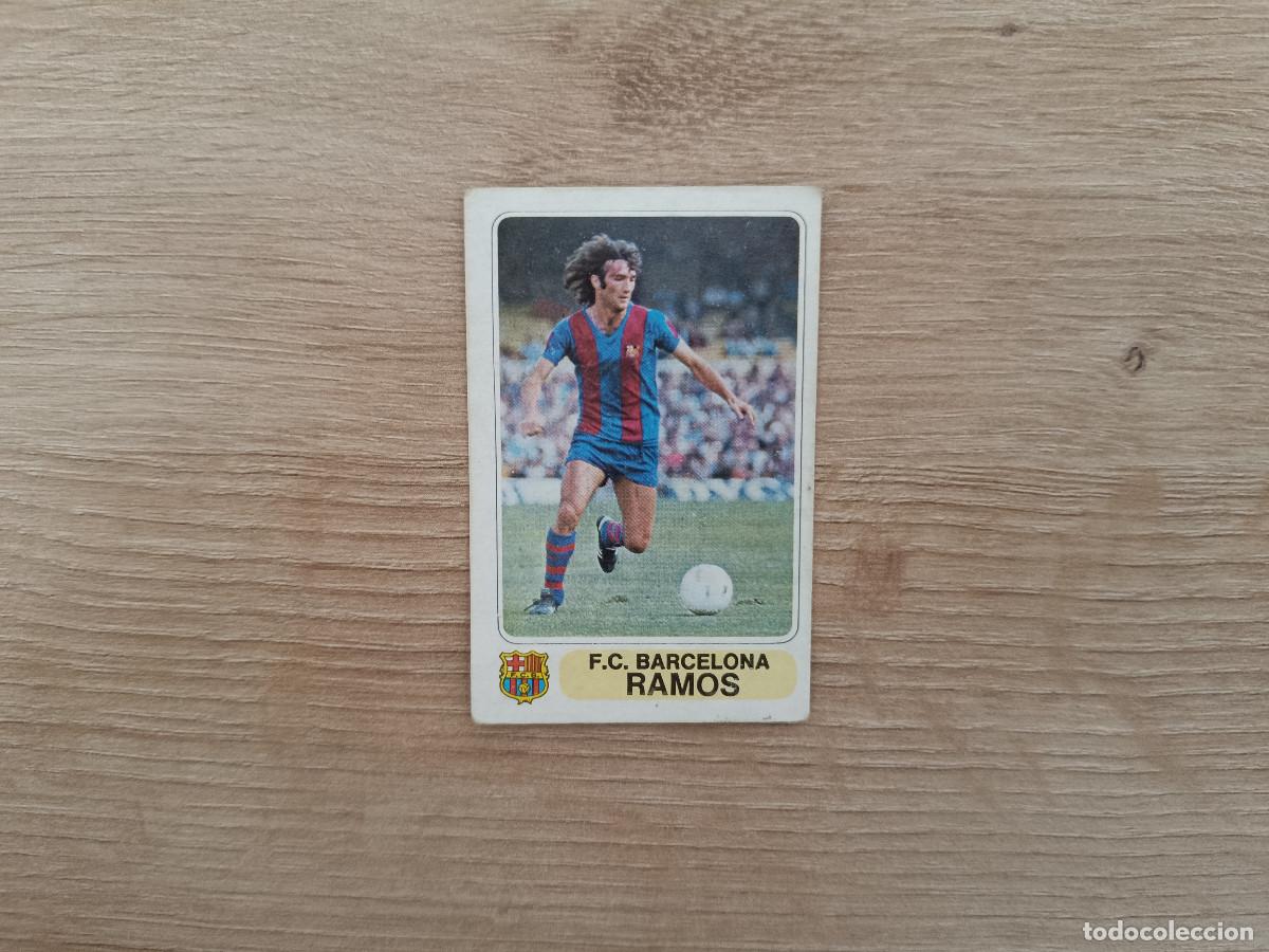 Football Stickers: CROMO PACOSA FUTBOL EN ACCION RAMOS BARCELONA SIN PEGAR NUNCA PEGADO 1978 1979 78 79 D626