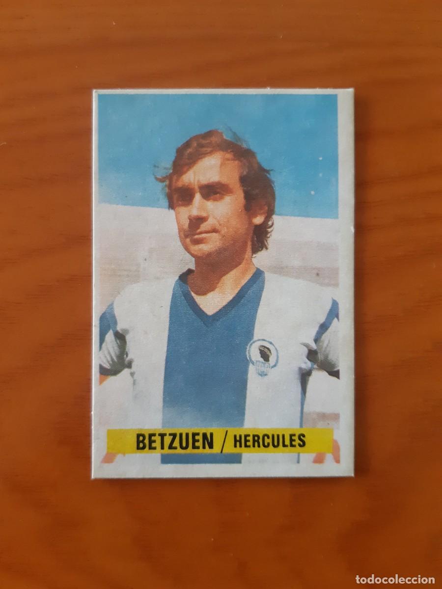 Figurine di Calcio: Betzuen (H&eacute;rcules) Liga 74-75 ESTE. Nunca pegado, sin pegar