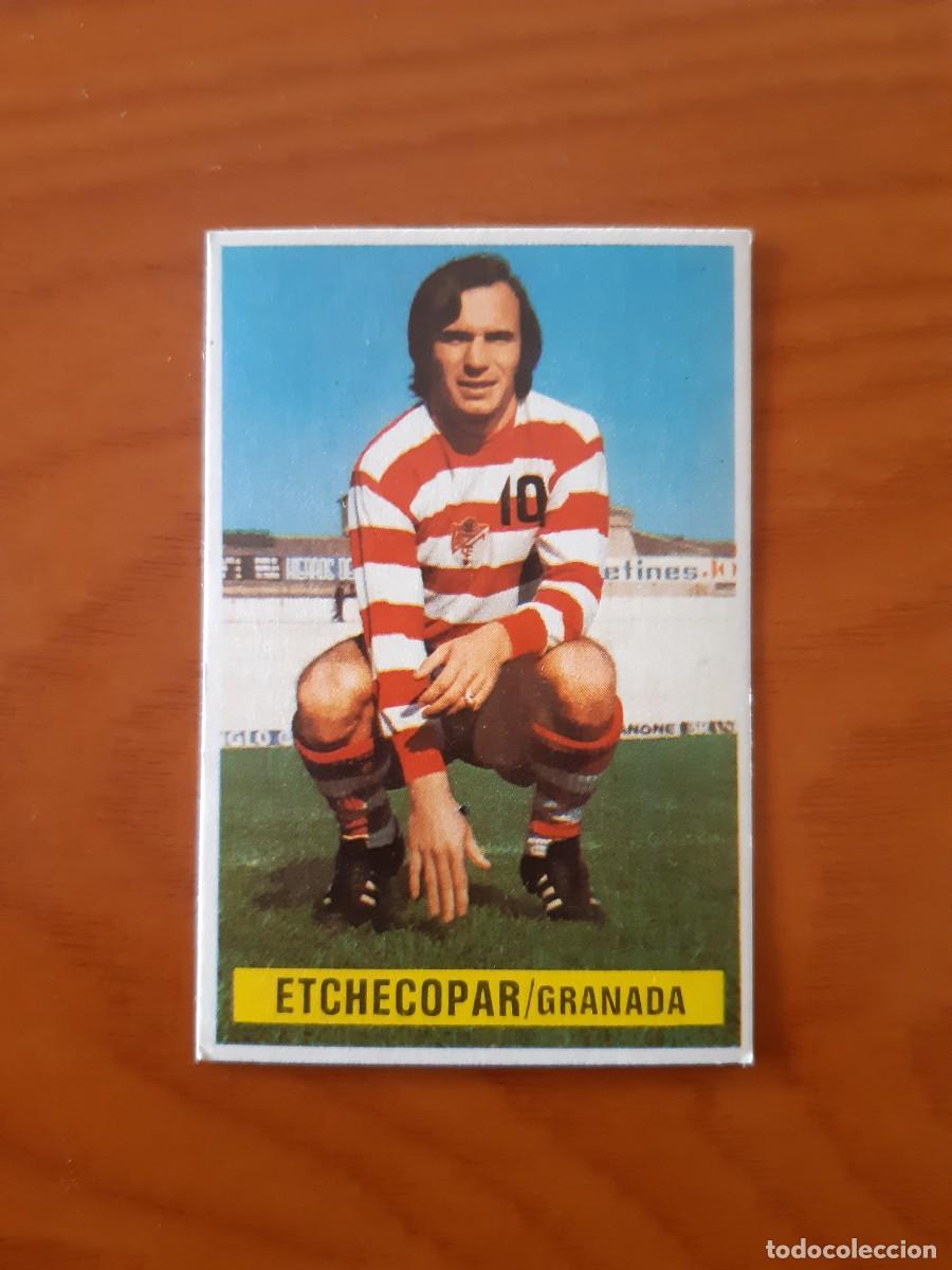 Cromos de F&uacute;tbol: Baja Etchecopar (Granada) Liga 74-75 ESTE. Nunca pegado, sin pegar