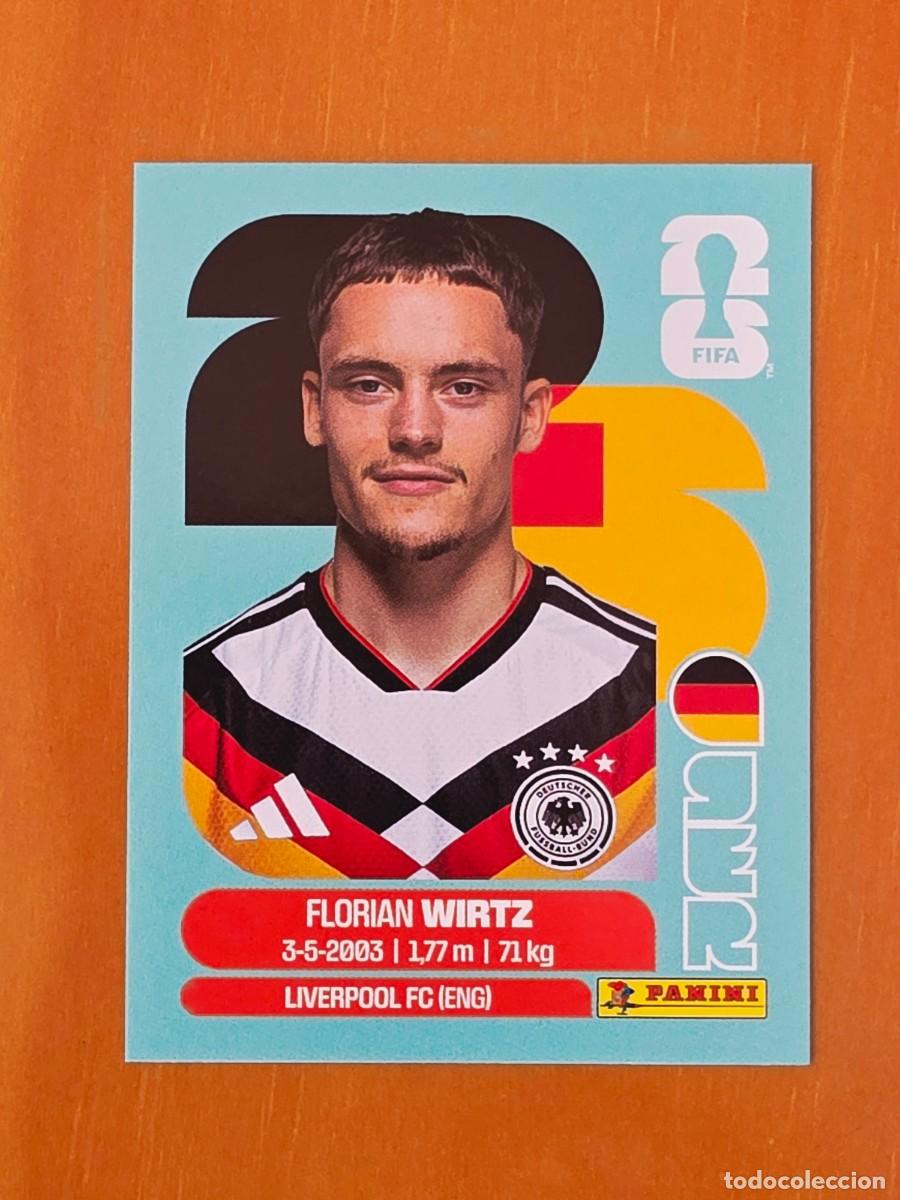 Cromos de F&uacute;tbol: GER 11 Florian Wirtz, Alemania, Panini FIFA World Cup Mundial 2026 Sticker