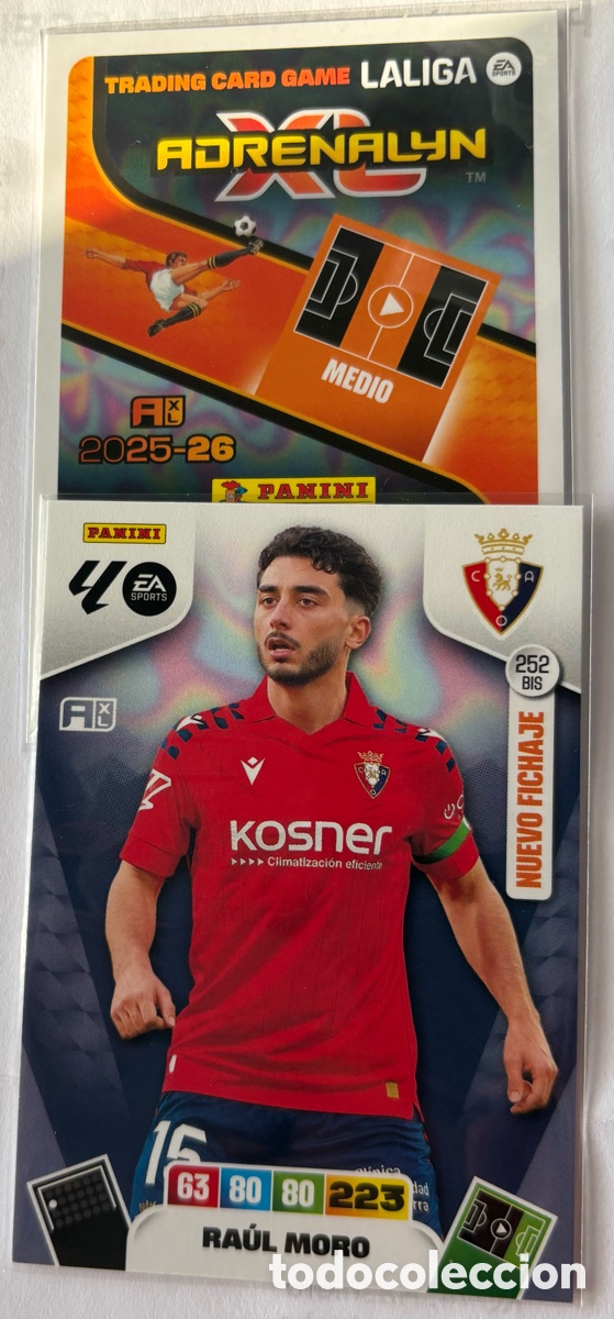 Cromos de F&uacute;tbol: ADRENALYN 25-26 OSASUNA 252BIS