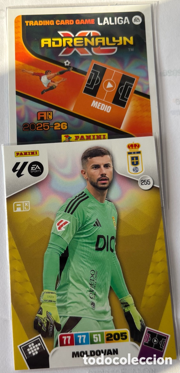 Cromos de F&uacute;tbol: ADRENALYN 25-26 OVIEDO 255