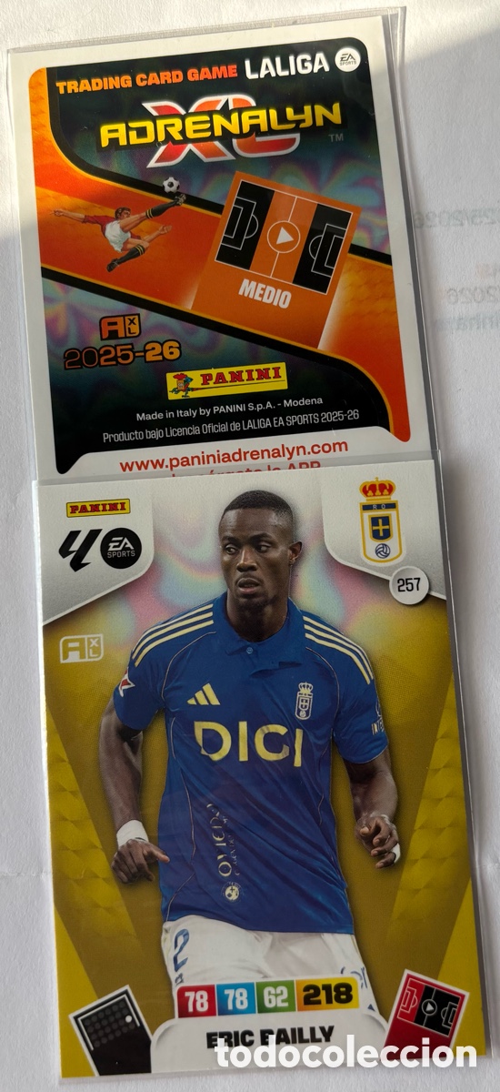 Cromos de F&uacute;tbol: ADRENALYN 25-26 Oviedo 257