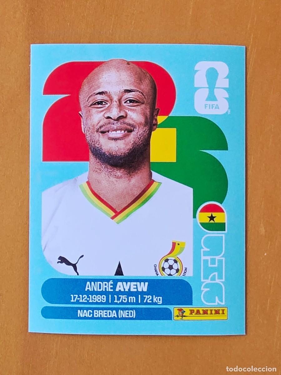 Cartes &agrave; collectionner de Football: GHA 17 Andr&eacute; Ayew, Ghana, Panini FIFA World Cup Mundial 2026 Sticker