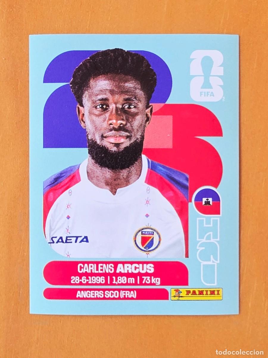 Cartes &agrave; collectionner de Football: HAI 3 Carlens Arcus, Hait&iacute;, Panini FIFA World Cup Mundial 2026 Sticker