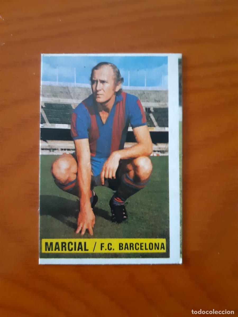 Cartes &agrave; collectionner de Football: Marcial (Barcelona) Liga 74-75 ESTE. Nunca pegado, sin pegar