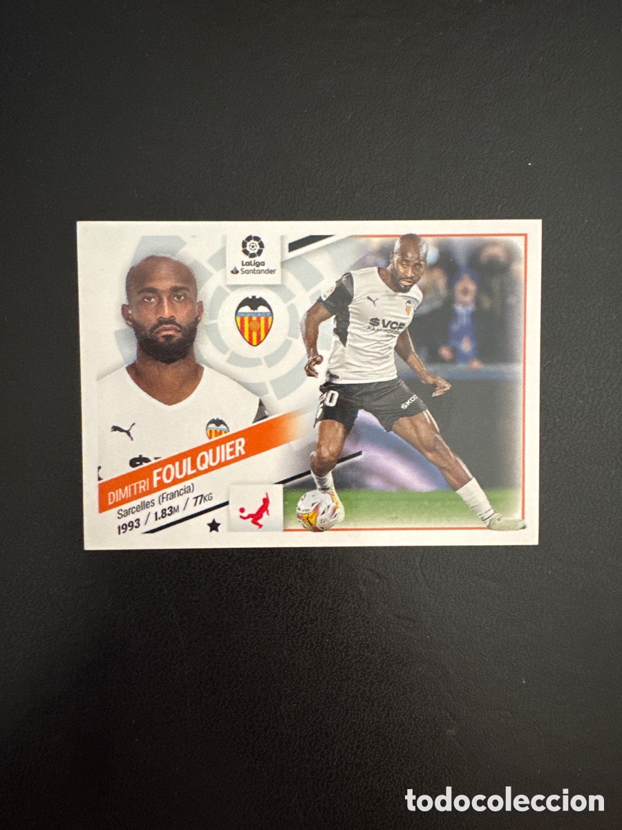 Figurine di Calcio: FOULQUIER VALENCIA NUMERO 5 LIGA ESTE 2022 2023 22 23