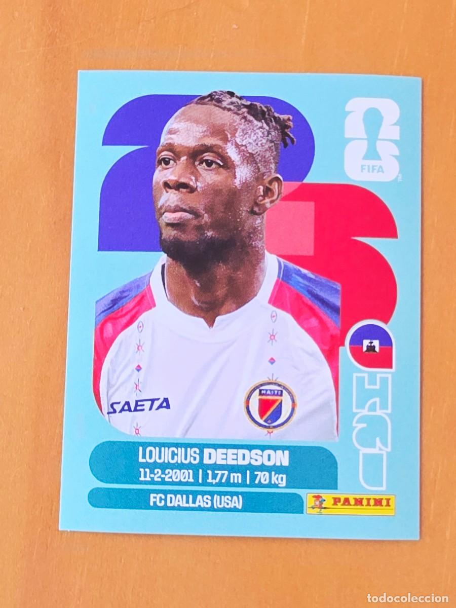 Cartes &agrave; collectionner de Football: HAI 19 Louicius Deedson, Hait&iacute;, Panini FIFA World Cup Mundial 2026 Sticker