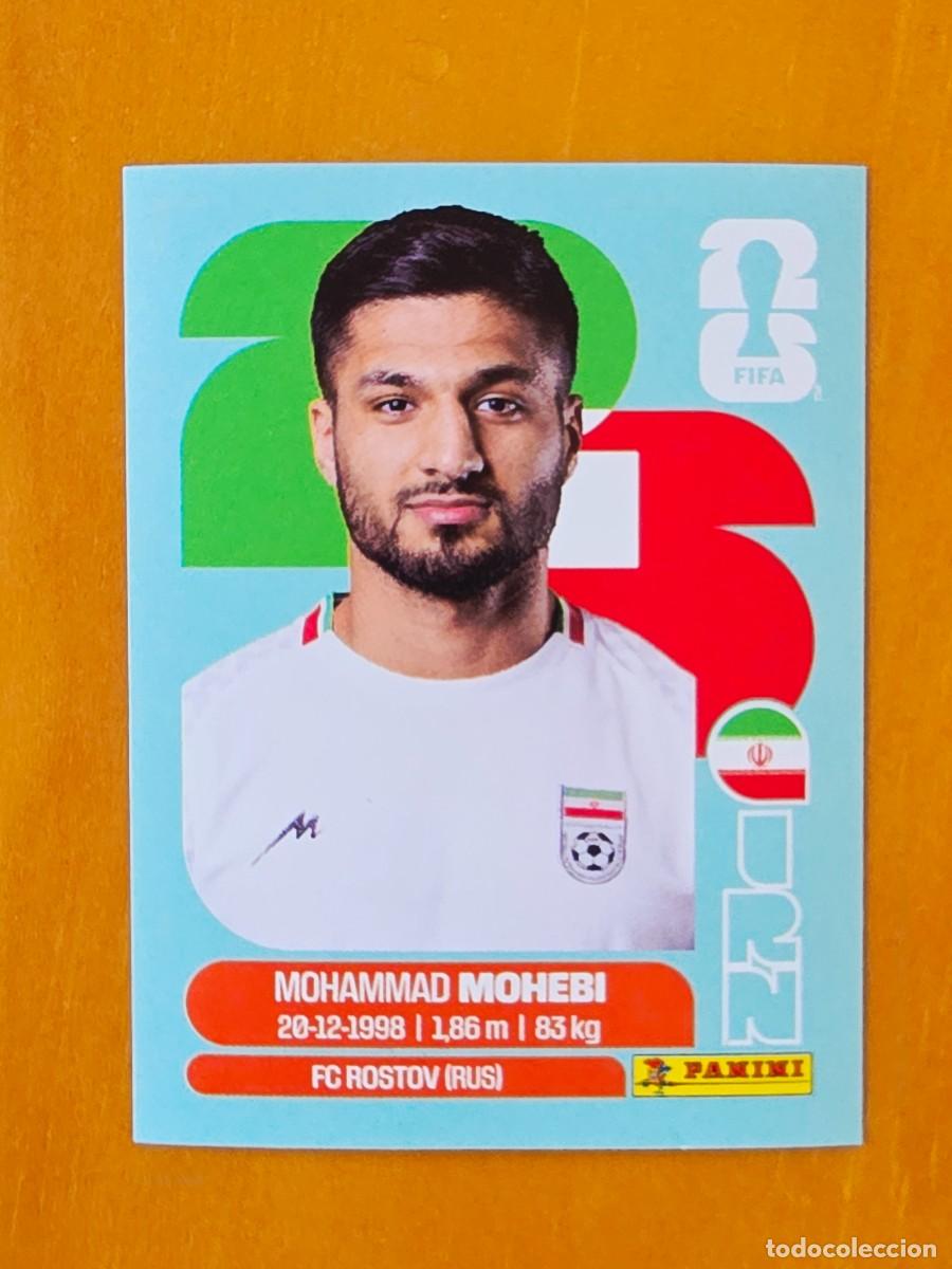Cromos de F&uacute;tbol: IRN 16 Mohammad Mohebi, Rep&uacute;blica Isl&aacute;mica de Ir&aacute;n, Panini FIFA World Cup Mundial 2026 Sticker