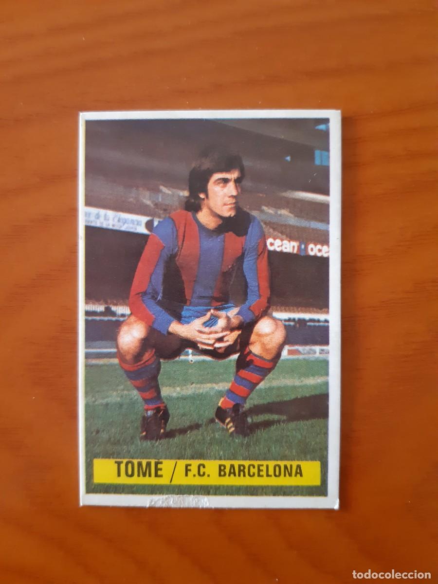 Cromos de F&uacute;tbol: Tome (Barcelona) Liga 74-75 ESTE. Nunca pegado, sin pegar