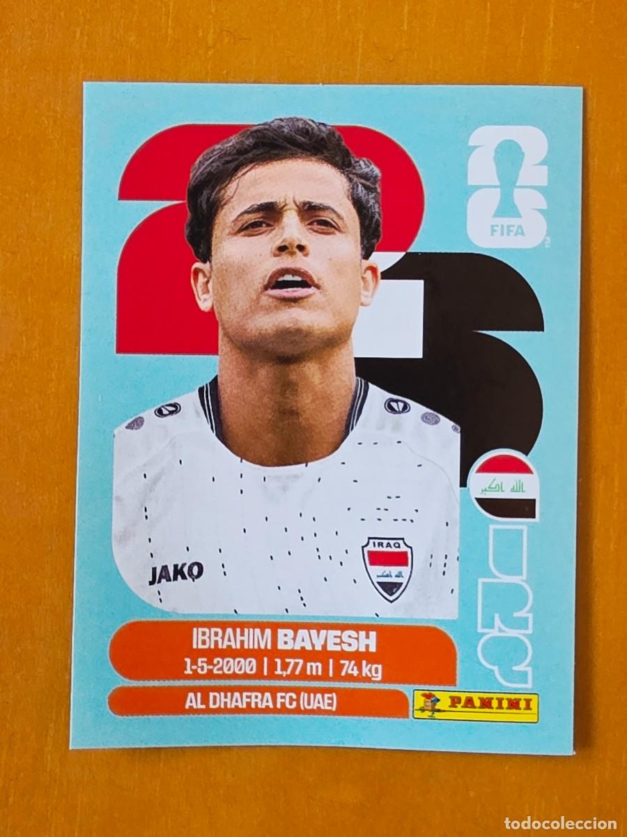 Cromos de F&uacute;tbol: IRQ 11 Ibrahim Bayesh, Iraq Irak, Panini FIFA World Cup Mundial 2026 Sticker