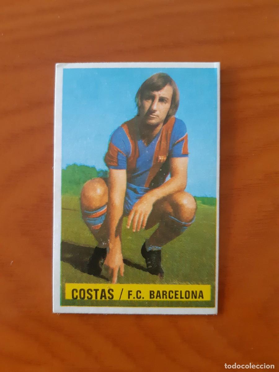 Cromos de F&uacute;tbol: Costas (Barcelona) Liga 74-75 ESTE. Nunca pegado, sin pegar