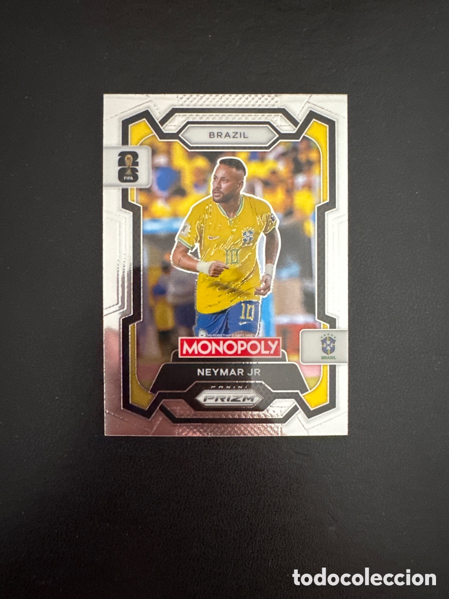 Cromos de F&uacute;tbol: NEYMAR BRASIL N&Uacute;MERO 15 PANINI PRIZM 2026