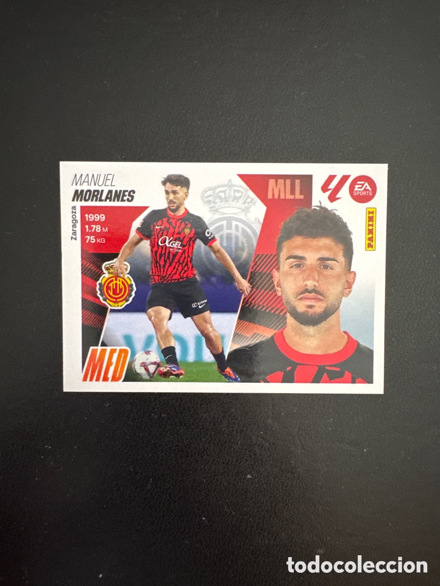 Cromos de F&uacute;tbol: MORLANES MALLORCA N&Uacute;MERO 16 LIGA ESTE 2025 2026