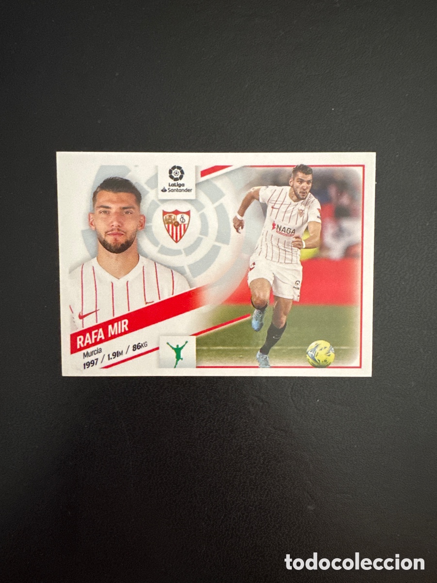 Cromos de F&uacute;tbol: RAFA MIR SEVILLA NUMERO 20 LIGA ESTE 2022 2023