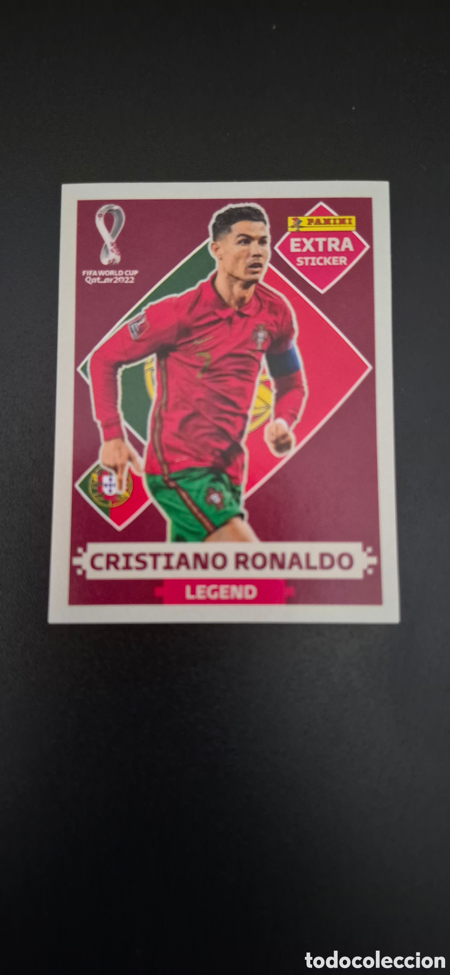 Cromos de F&uacute;tbol: CROMO RONALDO BRONCE NUEVO