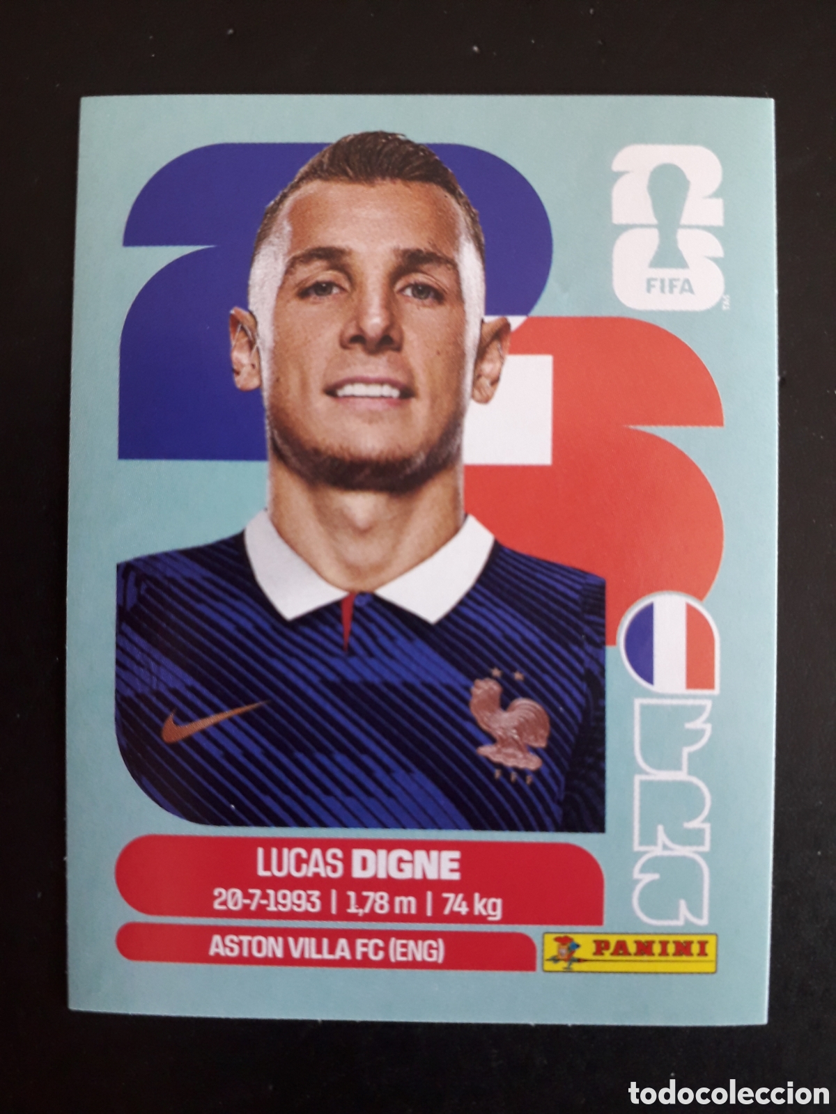 Figurine di Calcio: DIGNE FRANCIA FRA 8 MUNDIAL F&Uacute;TBOL 2026 FIFA WORLD CUP PANINI SIN PEGAR PEDIDO M&Iacute;NIMO 3&euro;