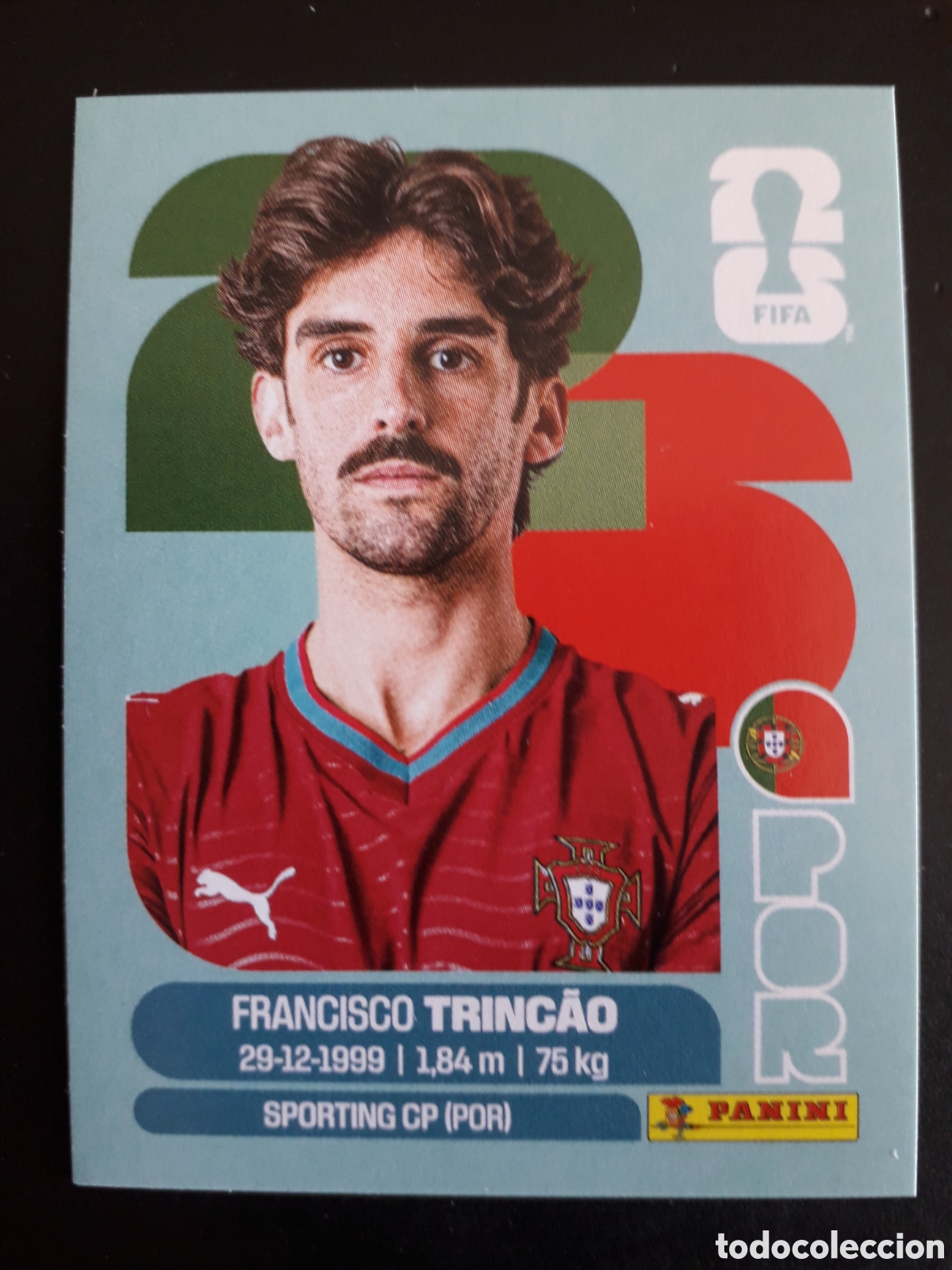 Figurine di Calcio: TRINC&Atilde;O PORTUGAL POR 16 MUNDIAL F&Uacute;TBOL 2026 FIFA WORLD CUP PANINI SIN PEGAR PEDIDO M&Iacute;NIMO 3&euro;