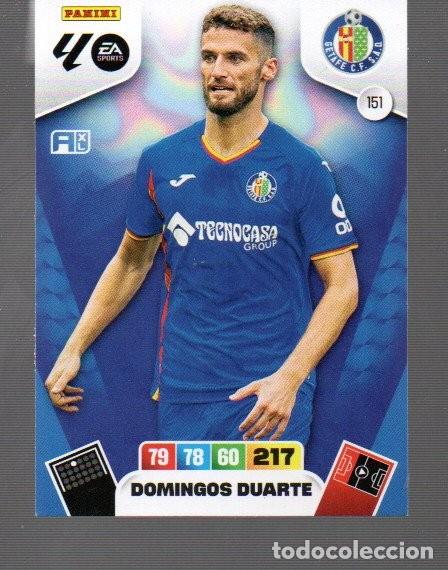 Cromos de F&uacute;tbol: CROMO DE FUTBOL XL ADRENALYN PANINI LIGA 2025/26 N&ordm; 151 DE GETAFE DOMINGOS DUARTE