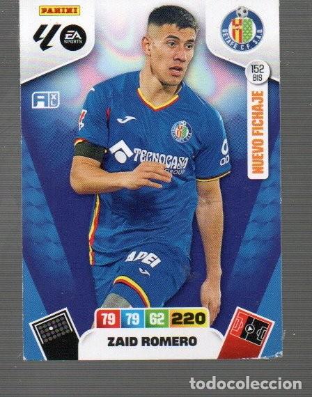 Cromos de F&uacute;tbol: CROMO DE FUTBOL XL ADRENALYN PANINI LIGA 2025/26 N&ordm; 152 BIS DE GETAFE ZAID ROMERO