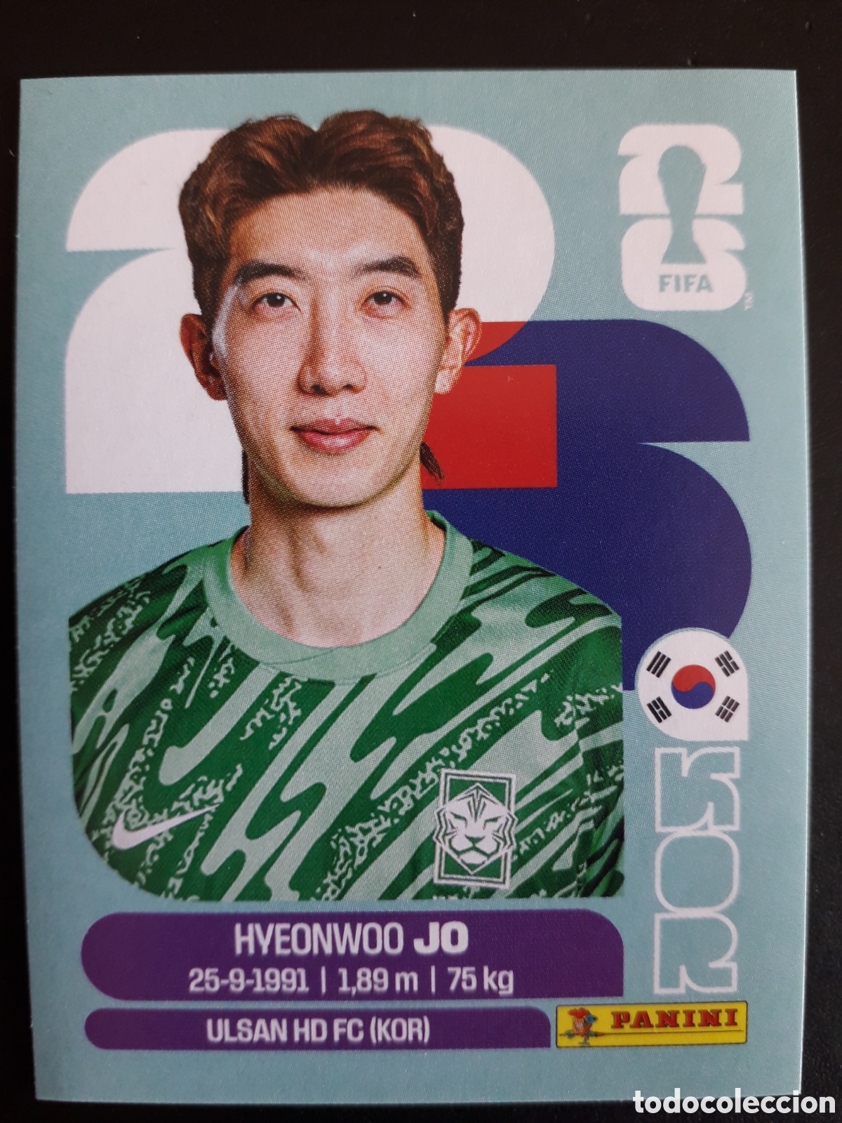 Cromos de F&uacute;tbol: H JO COREA DEL SUR KOR 2 MUNDIAL F&Uacute;TBOL 2026 FIFA WORLD CUP PANINI SIN PEGAR PEDIDO M&Iacute;NIMO 3&euro;