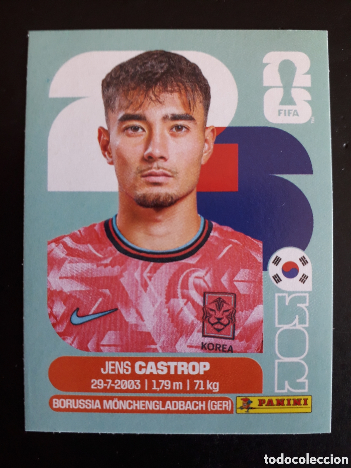 Cromos de F&uacute;tbol: CASTROP COREA DEL SUR KOR 15 MUNDIAL F&Uacute;TBOL 2026 FIFA WORLD CUP PANINI SIN PEGAR PEDIDO M&Iacute;NIMO 3&euro;