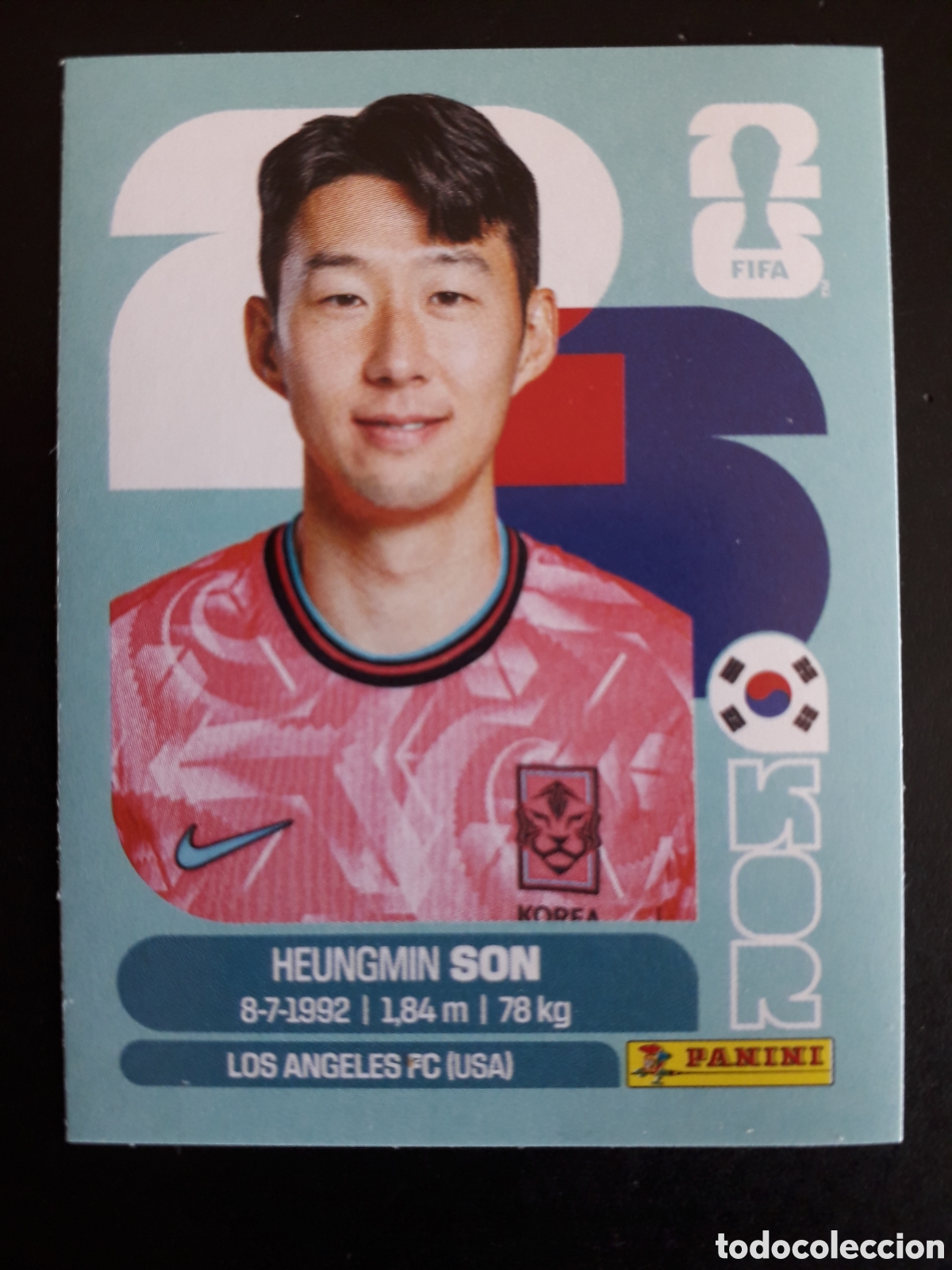 Cromos de F&uacute;tbol: H SON COREA DEL SUR KOR 18 MUNDIAL F&Uacute;TBOL 2026 FIFA WORLD CUP PANINI SIN PEGAR PEDIDO M&Iacute;NIMO 3&euro;